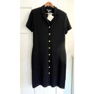 St. John's Collection Women's Short Sleeve Dress, Sz 8, NWT